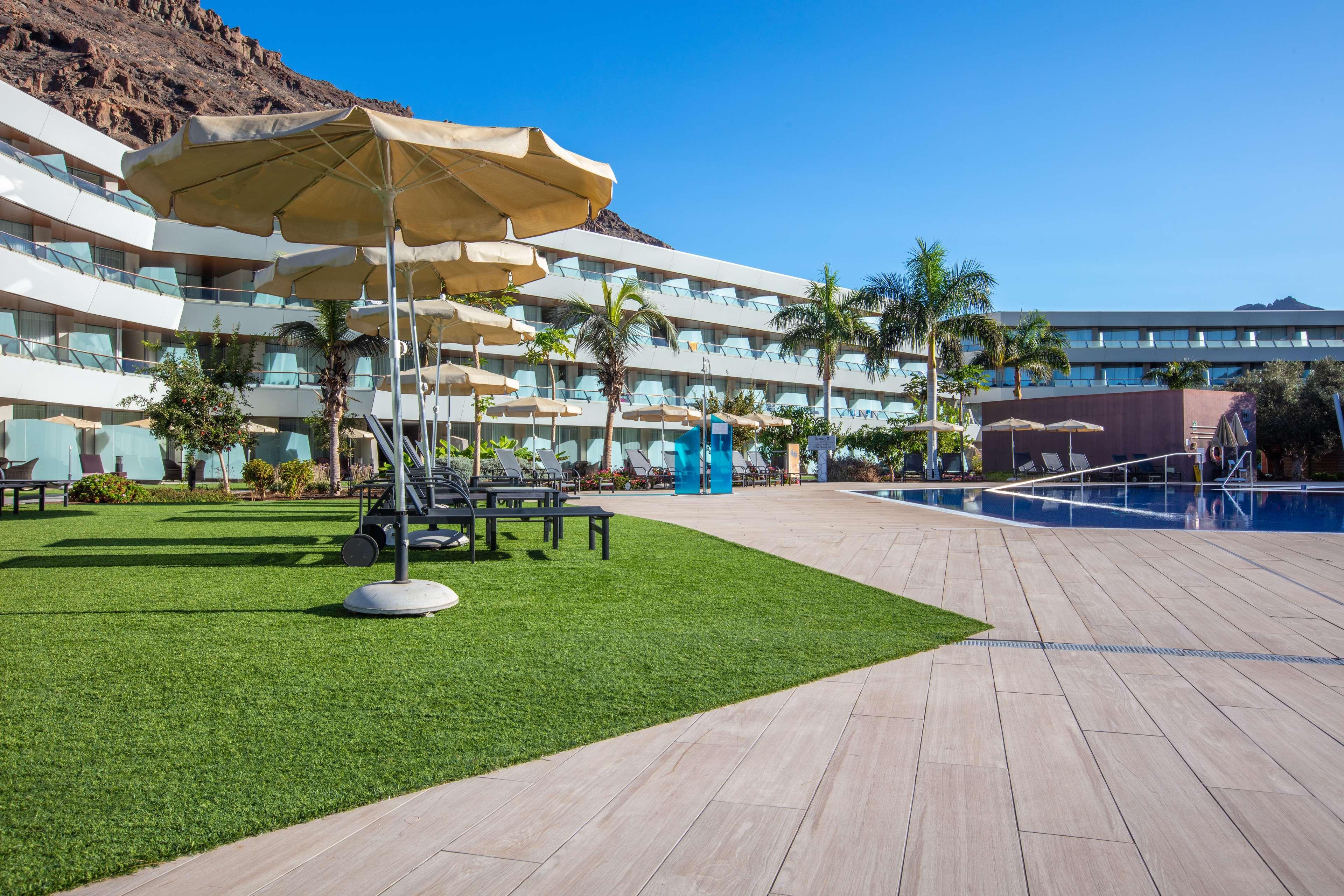 大加那利莫干山雷迪森蓝光温泉度假酒店 莫甘海滩 外观 照片